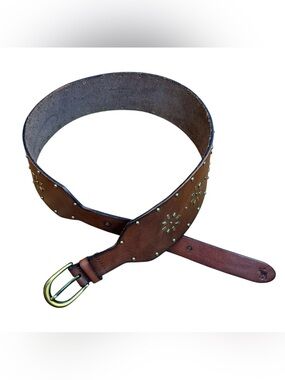 Abercrombie brown leather belt